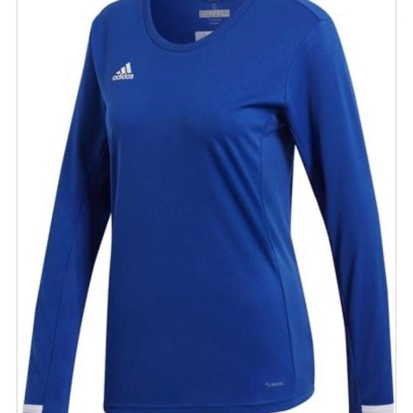 SML adidas women’s lightweight long sleeve blue - Picture 8 of 8